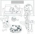 My Favourite Purrfect Pets Colouring Pad (W Stickers) Online Sale