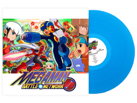 Akari Kaida - Mega Man Battle Network (Original Video Game Soundtrack) [New 1x 12-inch Blue Vinyl LP] Hot on Sale