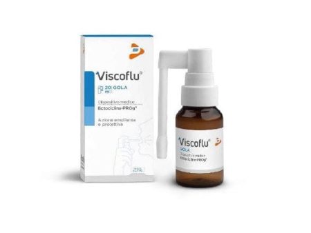 Viscoflu Gola spray Flacone da 20 ml Emolliente e Protettiva Fashion