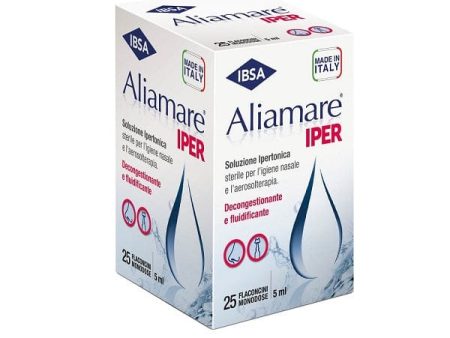 Aliamare Iper Soluzione Ipertonica 25 Flaconcini da 5 ml Online Hot Sale