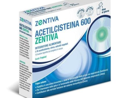 Acetilcisteina 600 Zentiva 10 Bustine For Discount