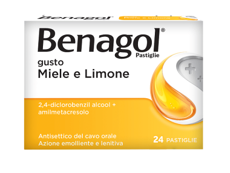 24 Pastiglie Gusto Miele e Limone For Cheap