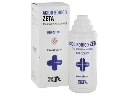 Acido Borico 3% Soluzione Cutanea 500 ml For Discount