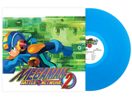 Yoshino Aoki - Mega Man Battle Network 2 (Original Video Game Soundtrack) [New 1x 12-inch Blue Vinyl LP] Online Sale