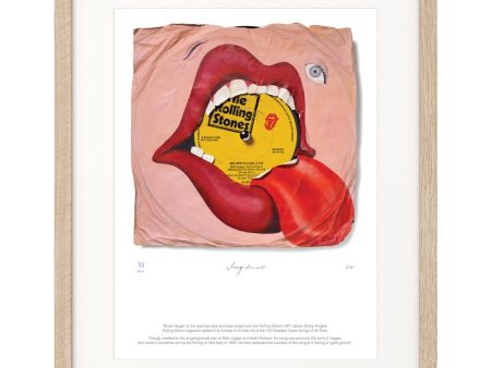 “Brown Sugar” - The Rolling Stones (Limited Edition Print by Morgan Howell) Hot on Sale