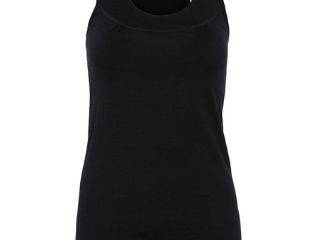 Best Friend Merino Tank - Midnight Black Online