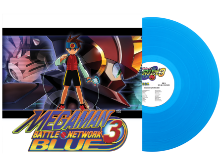 Yoshino Aoki - Mega Man Battle Network 3 (Original Video Game Soundtrack) [New 1x 12-inch Blue Vinyl LP] Online Sale