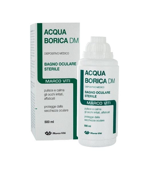 Acqua Borica DM Bagno Oculare Sterile 500 ml Online Sale