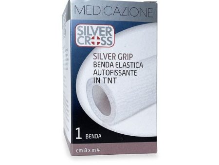 Silver Grip Benda Elastica Autofissante In TNT 8 cm x 4 m 1 Pezzo Online Sale