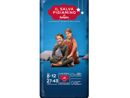 Baby Care Salva Pigiamino 8-12 Anni 27-43 Kg 9 Pezzi Unisex L XL Online Sale