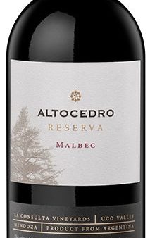 Altocedro Malbec Reserva 2018 (Case only) Hot on Sale